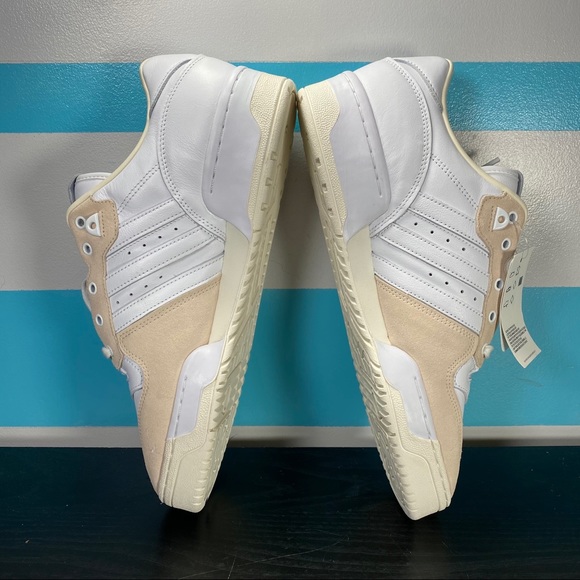 Adidas rivalry low off white leather shoes - Picture 5 of 8